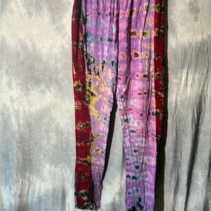 Colorful Tie-Dye Leggings